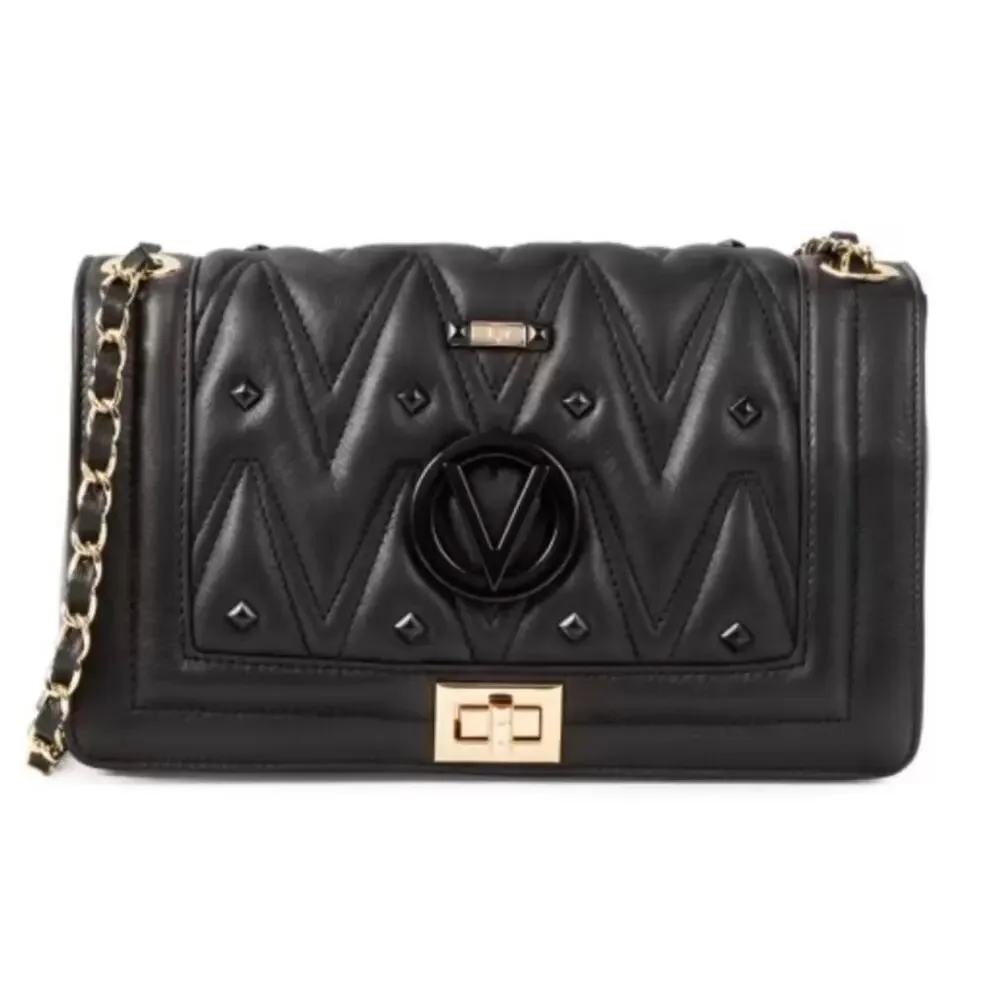 VALENTINO BY MARIO VALENTINO Old Money Designer Alice Leather Shoulder Bag